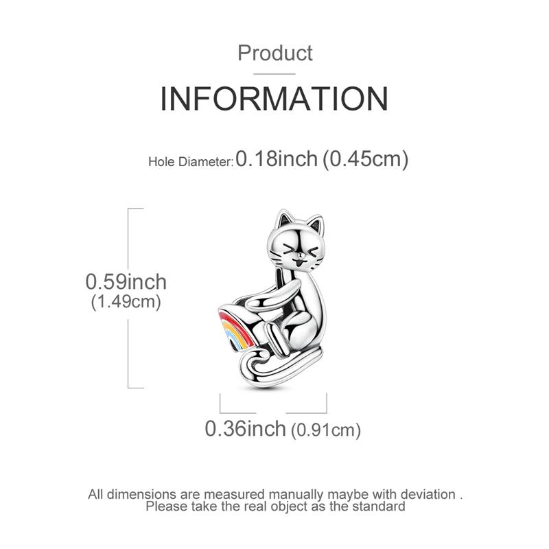 Naughty Cat Seesaw Beadscopper Plated Original Beads Fit Originalcharms Bracelet Beads Jewelry Fine Gifts For Women