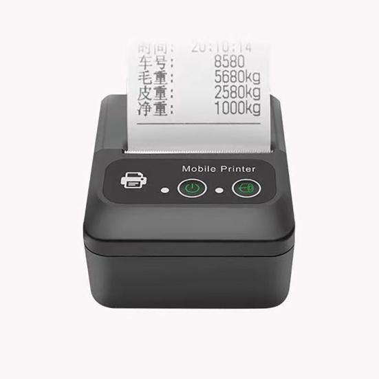 1 Set Mini Thermal Printer No Ink Required Large-capacity Battery Rechargeable Stable Signal