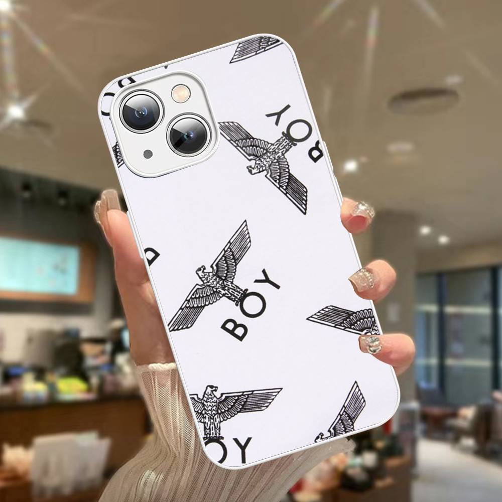 Fashion Brand B-Boy L-London Tempered Glass For Iphone 14 13 12 11 Pro Mini XS MAX 14Plus X XS XR Fundas