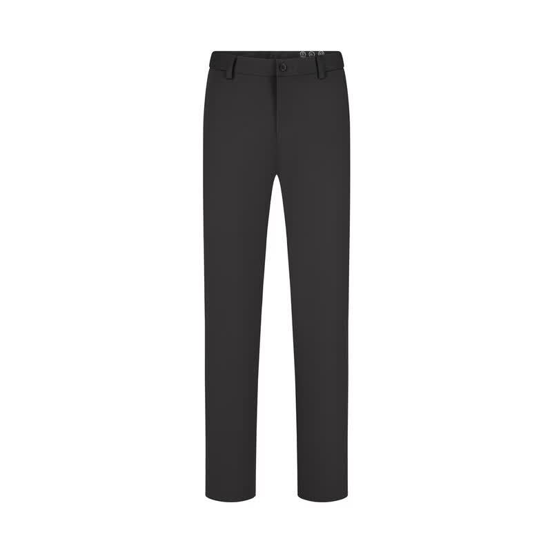 SEVEN Men's Mulberry Silk Blend Business Casual Trousers