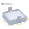 Vacuum Filter Replacement Compatible with Ryobi P712 P713 P714K 18V Hand Vacuum Cleaner, Air Filter Support Assembly Replace A32VC04 533907001