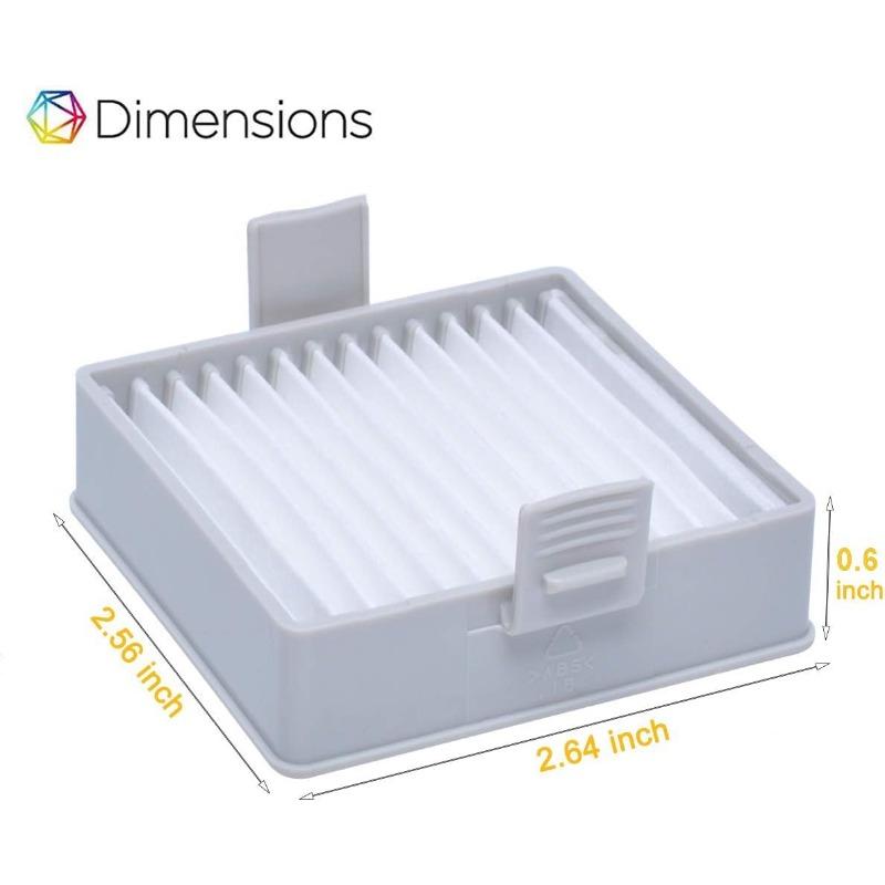 Vacuum Filter Replacement Compatible with Ryobi P712 P713 P714K 18V Hand Vacuum Cleaner, Air Filter Support Assembly Replace A32VC04 533907001