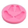 3D Baby Foot Moulding Silicone Non Stick Baby Foot Shaped Baking Tray for Fondant Chocolate Candy De