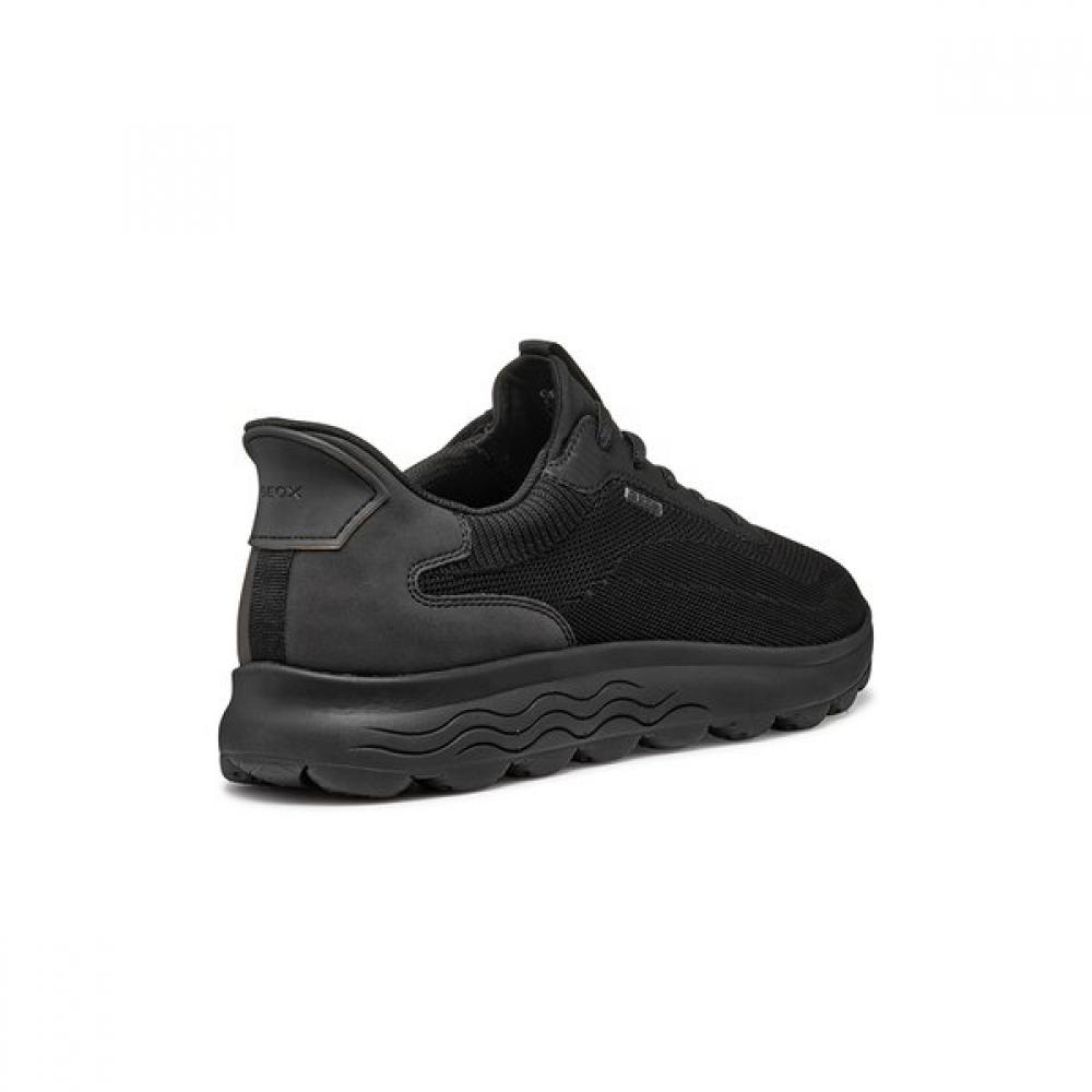 Geox Men S Comfort Knit SneakerS Black 9gxmpa5S1S