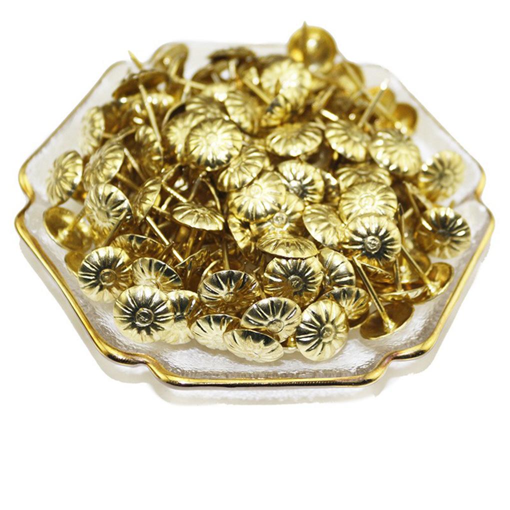 

100 штук Мебельные гвозди Круглые гвоздики Декорация Бытовая обивка