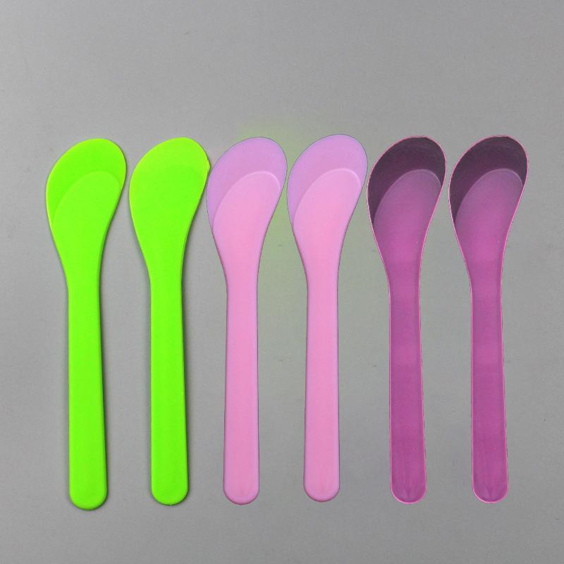 10 ks/sada obličejové masky tyčinky kosmetické špachtle naběračka DIY obličejová maska lžíce krása make-up tyčinky bahenní míchání nástroje make-up nástroje