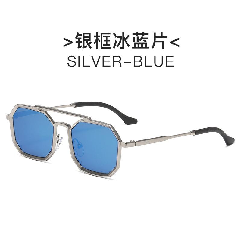New Fashion Metal Sunglasses for Men Vintage Square Sunglasses Women Trendy Sun Glasses Steampunk Shades Gafas De Sol Hombre