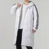 adidas 3-Stripes Long Down Jackets 'White' Men's IT8713