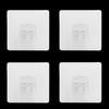 4 Pack Shower Caddy Adhesive Sticker Hook Mount for Shower Caddy Basket Bathroom Shelf Soap Dish Holder Kitchen Sink Caddy Replacement Adhesive Hooks