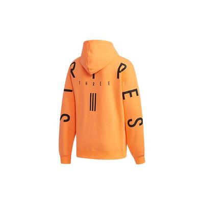 adidas Σπορ 2 Δρόμος Μπουφάν με Κουκούλα Αθλητικό Casual με Τύπωμα Γράμματα Ανδρικό Μπουφάν Πορτοκαλί ED1996