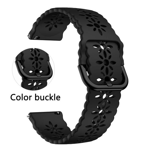 20mm Silicone Band For Amazfit GTS/2/2e/3/4/GTS2 Mini/GTR 42mm Sport Watch Bracelet Amazfit Bip U 3 Pro Strap Watchband Correa