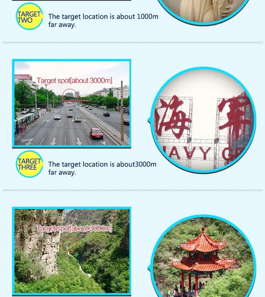 Maifeng 10–120 x 80 Fernglas mit großem Bereich, Power-Zoom, hohe Vergrößerung, Teleskop, Porro-Prisma, optische Gläser, 50 mm, 11 mm