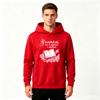 Men's Teacher Calling Print Pullover Hoodie Casual Long Sleeve Sweatshirt with Book Pattern
