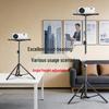 Portable Punch-Free Projector Stand with Adjustable Height and Tray