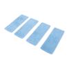 4PCS Mop Cloth Fit for Proscenic P10 P10 Pro P11 Vacuum Cleaner Fiber Handheld Cordless Vacuum Cleaner Mop Pad
