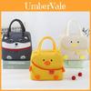 Tragbare Cartoon-Lunchtasche mit hoher Kapazität und Aluminiumfolien-Isolierung