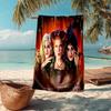 Hocus Pocus Fashion Beach Towel: Ideal for Summer Adventures Soft, Absorbent and Quick Drying Suitable for Swimming and Bathing