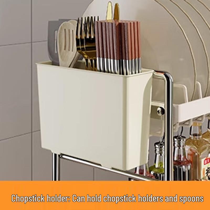 3-Tier Luxury Carbon Steel Dish Drying Rack