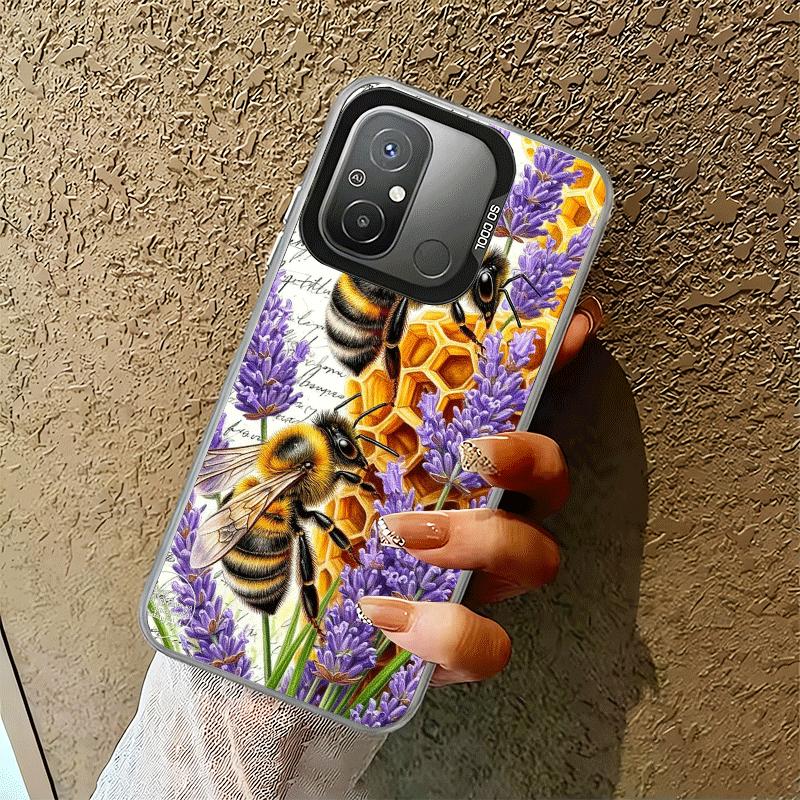 Bee Keeping Honey Cute Shockproof Phone Case for Xiaomi Poco X7 X6 X5 X3 Pro F7 Ultra M8 Redmi 15C 15 14C 13C 12C 10C 13 12 10