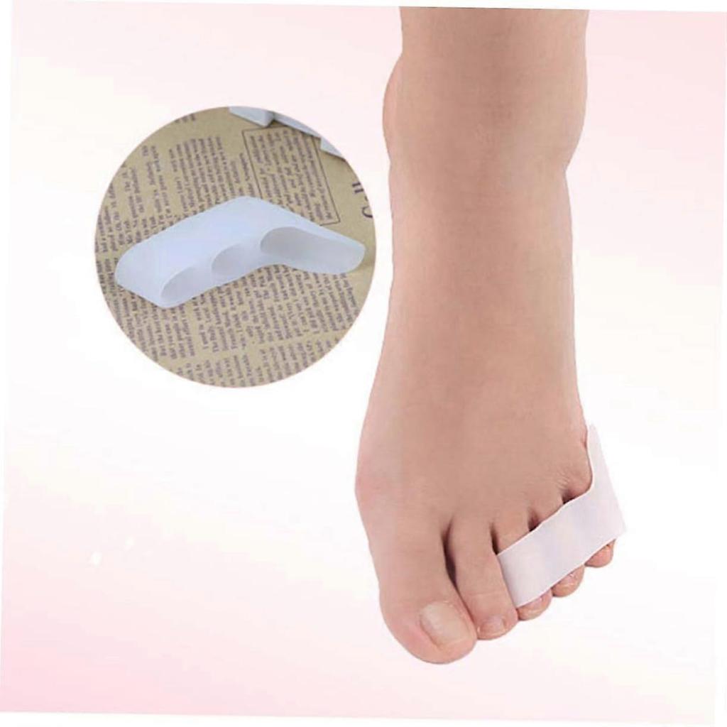 Toe Separators and Bunion Corrector for Women and Men, Soft Cushion Reusable Toe Spacers