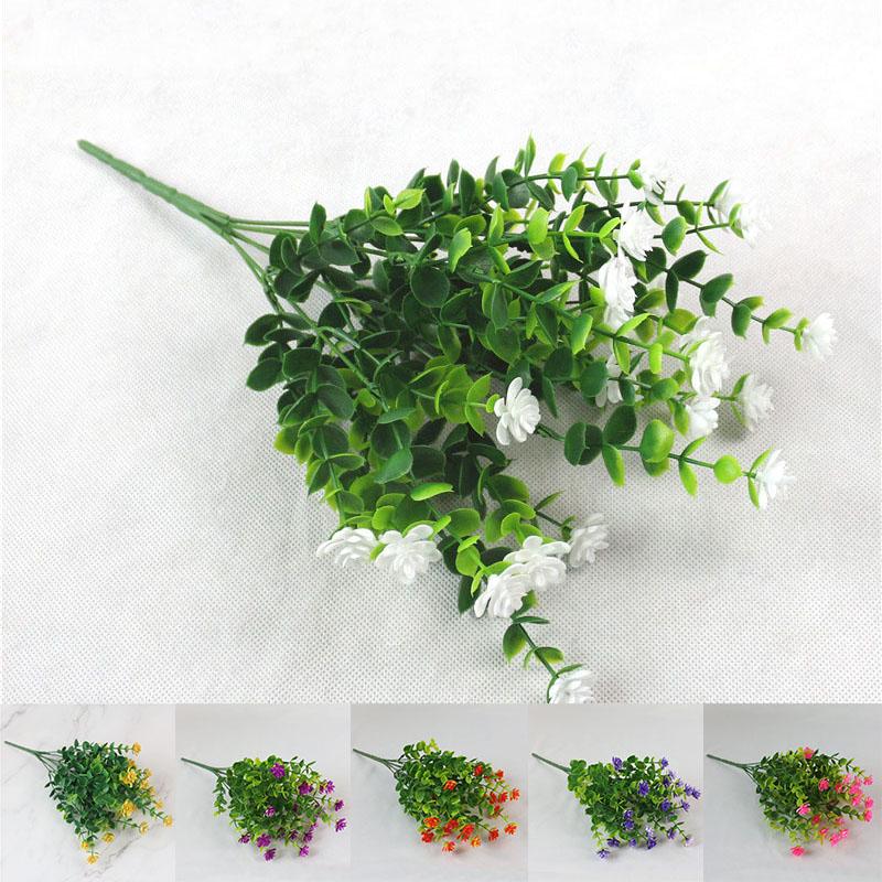 Beautiful Artificial Flowers Handmade Plastic Fake Flowers Home