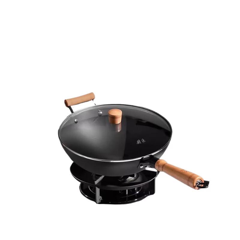 Robam Fine Iron Non-stick Wok