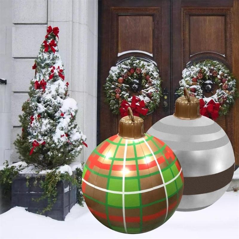 Christmas Inflatable Ball Christmas Bauble Made Of PVC Inflatable Ball Personalised Decoration