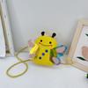 Trend children cute princess bee fashion girls shoulder messenger bag cartoon mini baby change bag