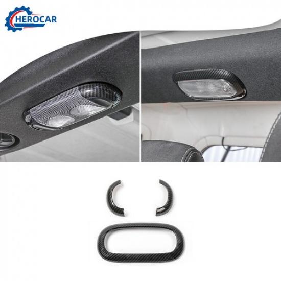Rear Front Reading Light Lamp Cover Trim Panel For Jeep Wrangler JK 11-17 4Door