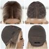 Noble Synthetic Lace Front Wig Straight Baby Hair 613 Bob Wigs Synthetic Hair Wig 22" Ombre Blonde Bob Wig For Women Cosplay Wig