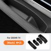 For ZEEKR 7X Car Door Slot Storage Box Organizer Front Rear Door Trays Car Door Under compartment Storage Box Interior Accessory