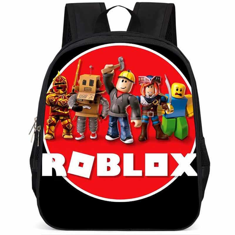 Roblox Large Capacity Lightweight Oxford Cloth School Backpack For Kids Boys Girls