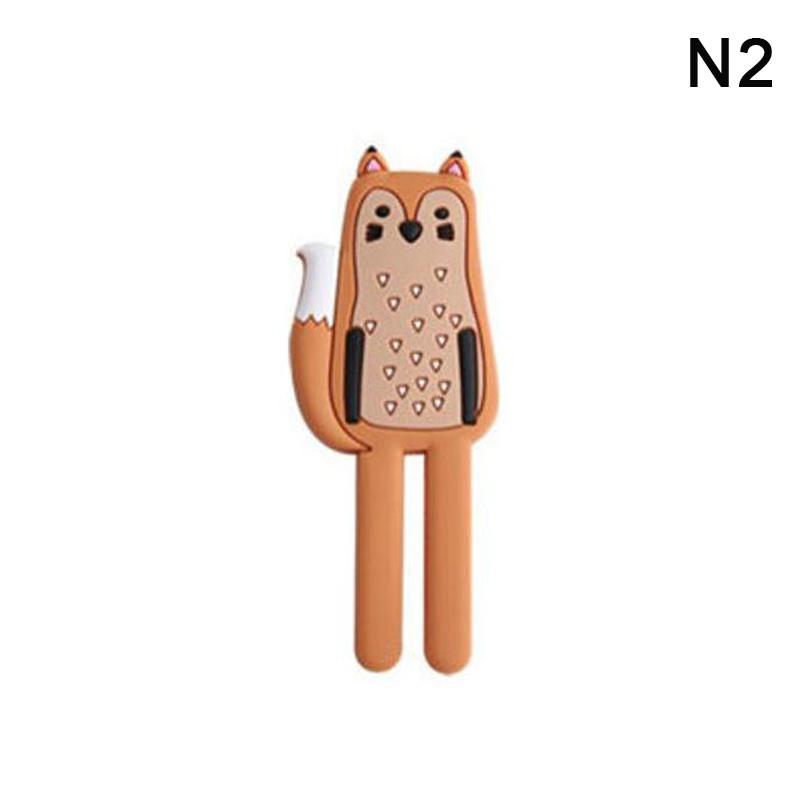 Roztomilé magnetické háčky Odnímatelná nálepka na lednici Magnet na vzkazy na lednici Věšák na kabáty Držák na klíče Úložný háček