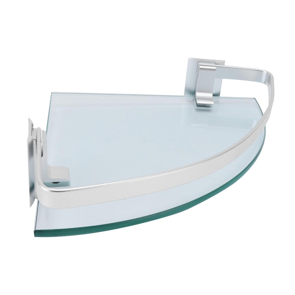 Bathroom Triangular Shelf Shower Glass Rack Holder Organizer for Bathroom Kitchen Home