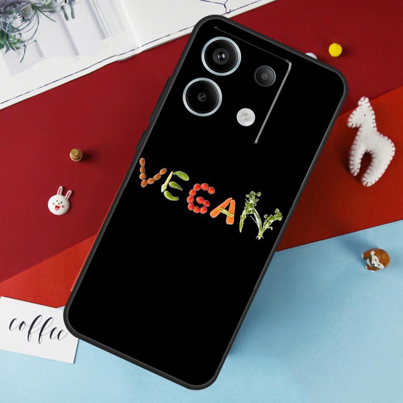 Go Vegan Case for Xiaomi Redmi Note 13 12 10 8 9 11 Pro 12S 10S 11S Redmi 13C 10A 10C 9C 12C Cover