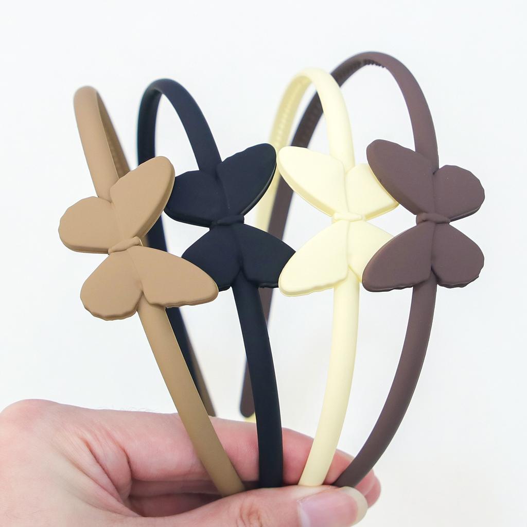 4/5/6pcs Fashion Matte Headband For Women Girls Thin Headband Female Plastic Teeth Hairbands Simple Hair Accessories Mix Styles