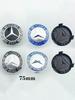 CQP1 BBBB 4pcs 75mm Car Wheel Center Hub Caps Cover Auto Accessories Mercedes Benz Amg C180 C200 C260 W108 W124 W126 W140 W168 W176