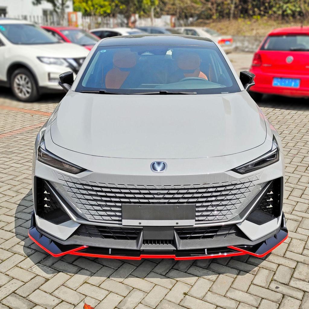 2022 Changan UNI-V Front Lip & Rear Spoiler Kit: Non-Destructive Install with Bumper Protector