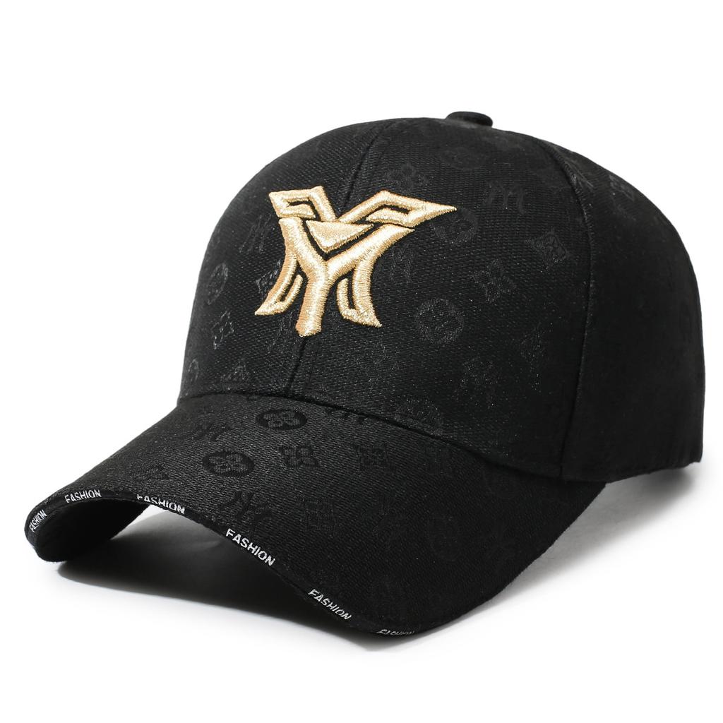 Embroidered Letter Baseball Cap—Breathable Summer Sun Hat, UV-Protective Outdoor Hat, Adjustable Size