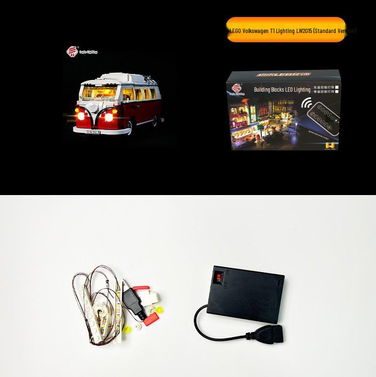 

Ace Bricks Volkswagen Beetle t1B2305 Bus Camping Model Toy