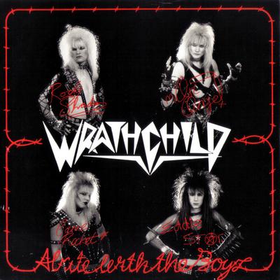 7inch Record WRATHCHILD - Alrite With The Boyz VHF3 FM 1984 UK Rock Used