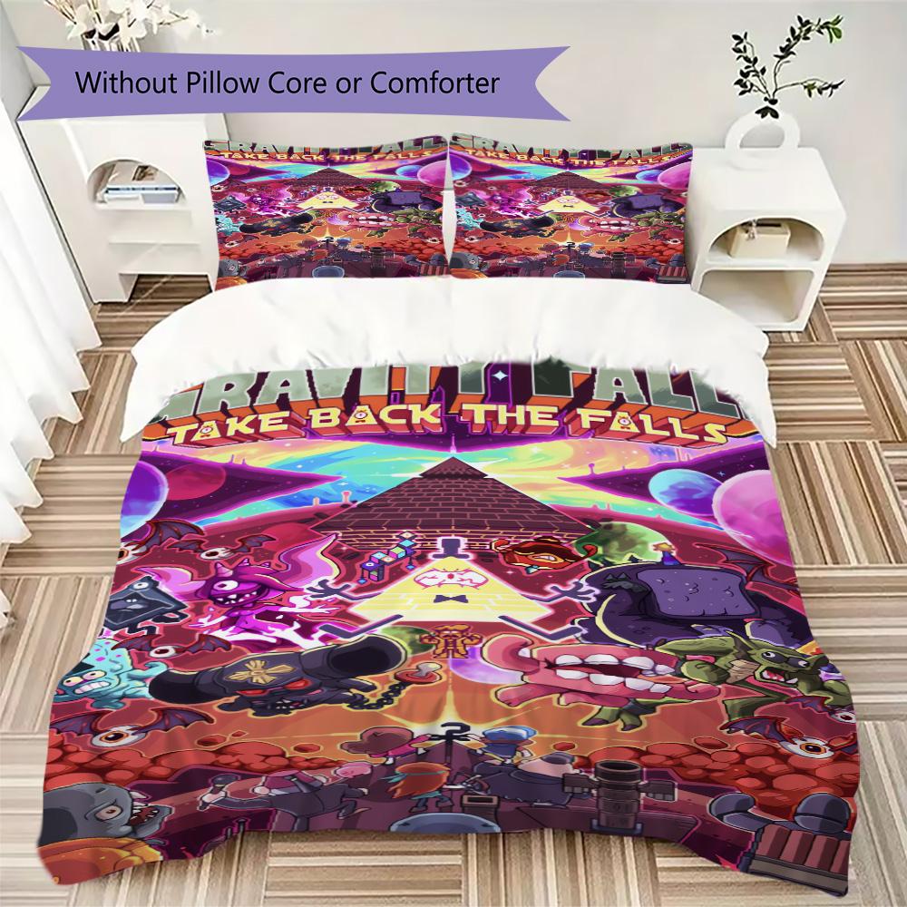 Friday Night Funkin Pattern Bedding,Quilt Set Quilt Cover Pillowcase Home Birthday Gift (1*duvet cover+2*pillowcase,without core)ZSJT0917458