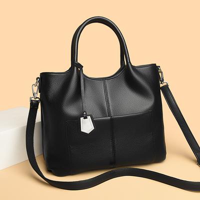 Borsa a mano Borsa a spalla singola Borsa da donna Borsa tote retrò di grande capacità Borsa a tracolla