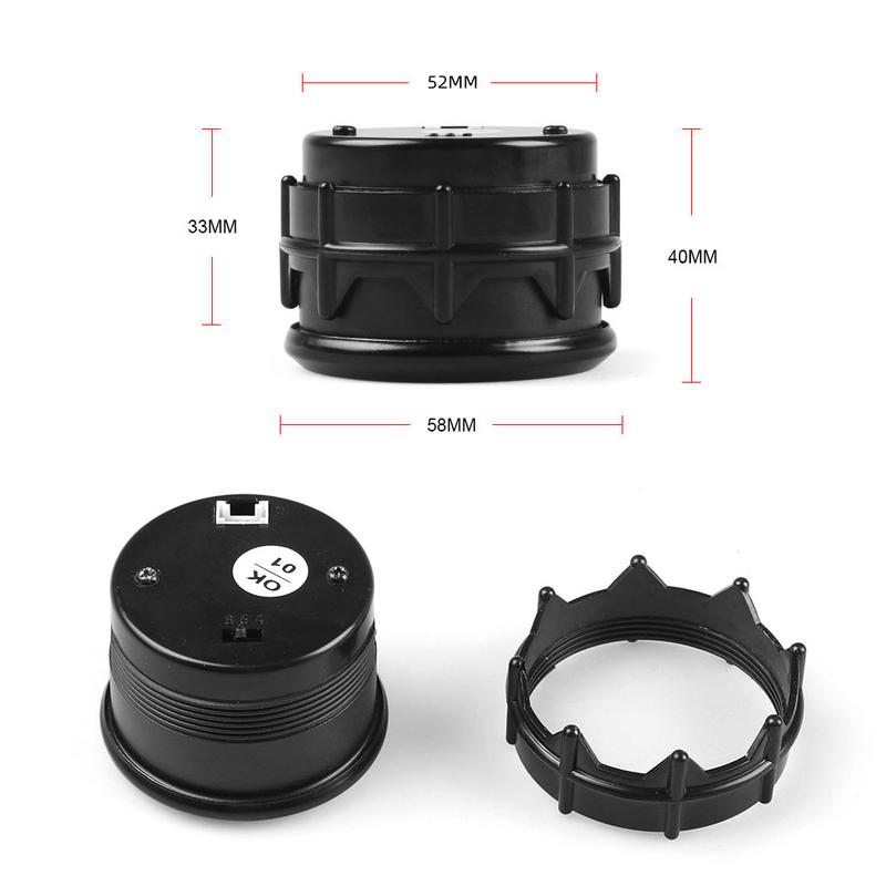 2" 52mm Digitaler Turbo-Ladedruckmesser PSI BAR Wassertemperatur Öltemperatur Öldruckmesser Drehzahlmesser RPM Messgerät Voltmeter EGT ARF Messgerät für Auto