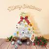 DIY Christmas Tree Decoration Kit for Kids - Handmade Tabletop Ornament Gift for Friends