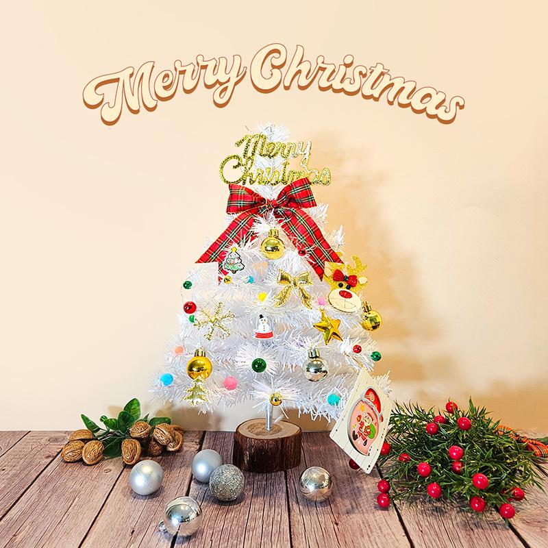 DIY Christmas Tree Decoration Kit for Kids - Handmade Tabletop Ornament Gift for Friends