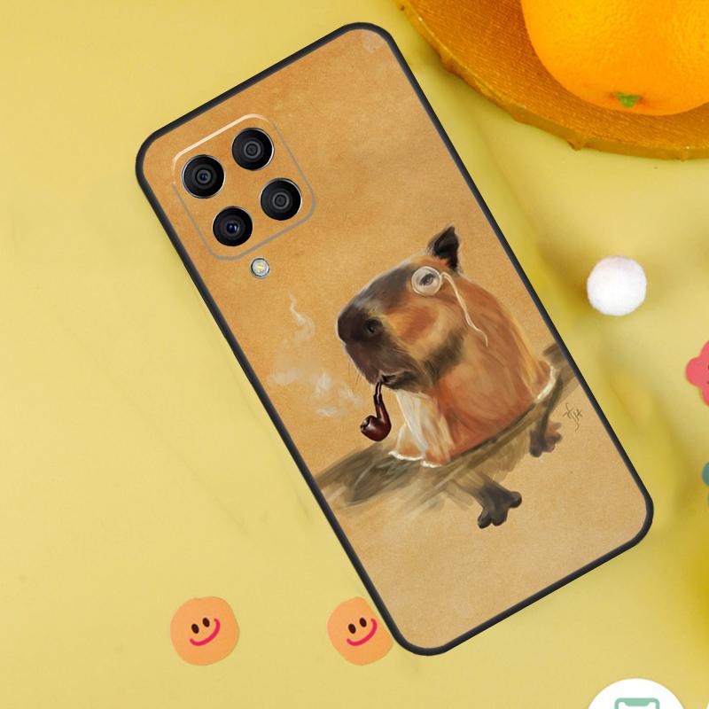 Étui Animal Capybara Pour Samsung Galaxy M15 M35 M55 M11 M14 M34 M54 M31 M13 M53 M51 M12 M32 M52 M16 M36 M56