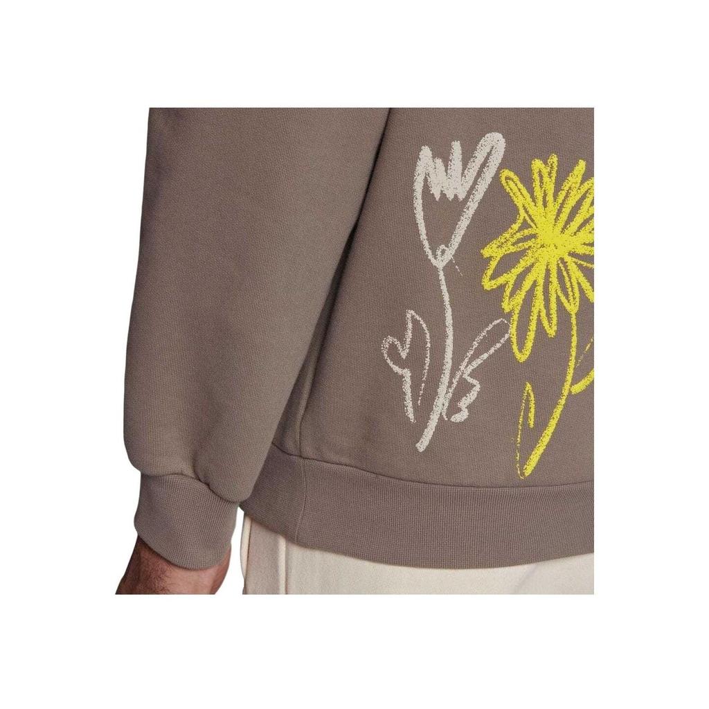 Adidas Originals X Sean Wotherspoon Superturf Graphic Pullover Hoodie Men Light Grey Brown HI3302
