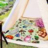 Nature Explorer Blanket Reversible Flannel Throw for Biology Lovers AllSeason Comfort Wildlife Pattern Gift