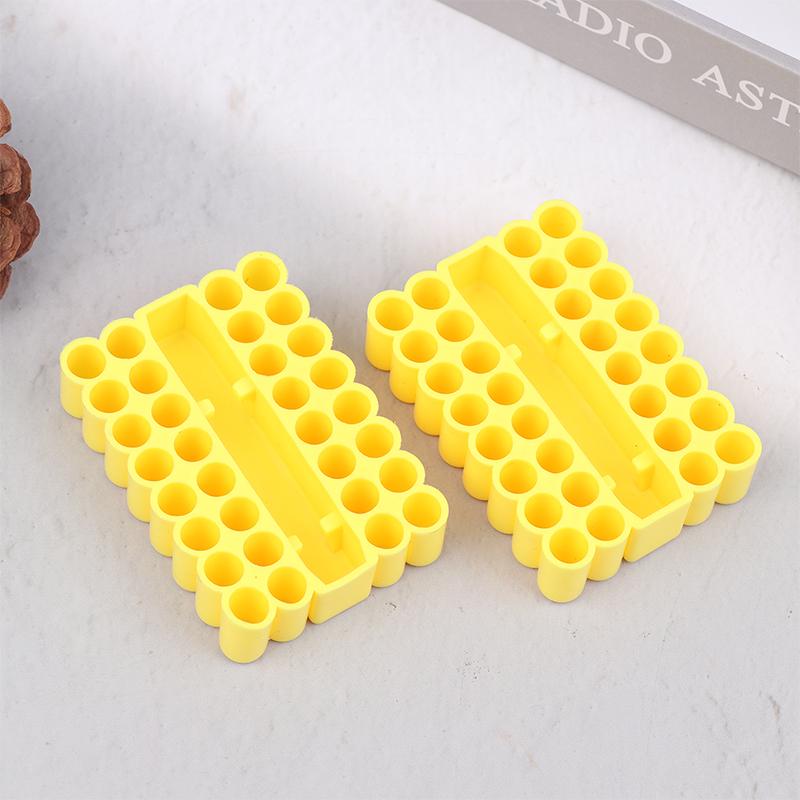 1/2/5Pcs Bit Holder 32 Holes Bit Hex Shank Organiser Screwdriver Bit Holder Drill For Storage For 6.35Mm Shank Storage Box
